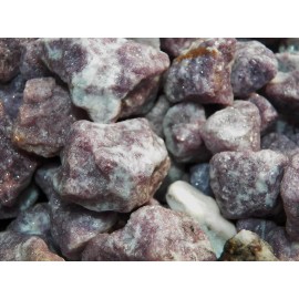 1000 Carat Lots of Lepidolite Rough - Plus a FREE Faceted Gemstone