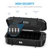 Brifit Portable Key Safe, Mini Safe with 4 Digit Number