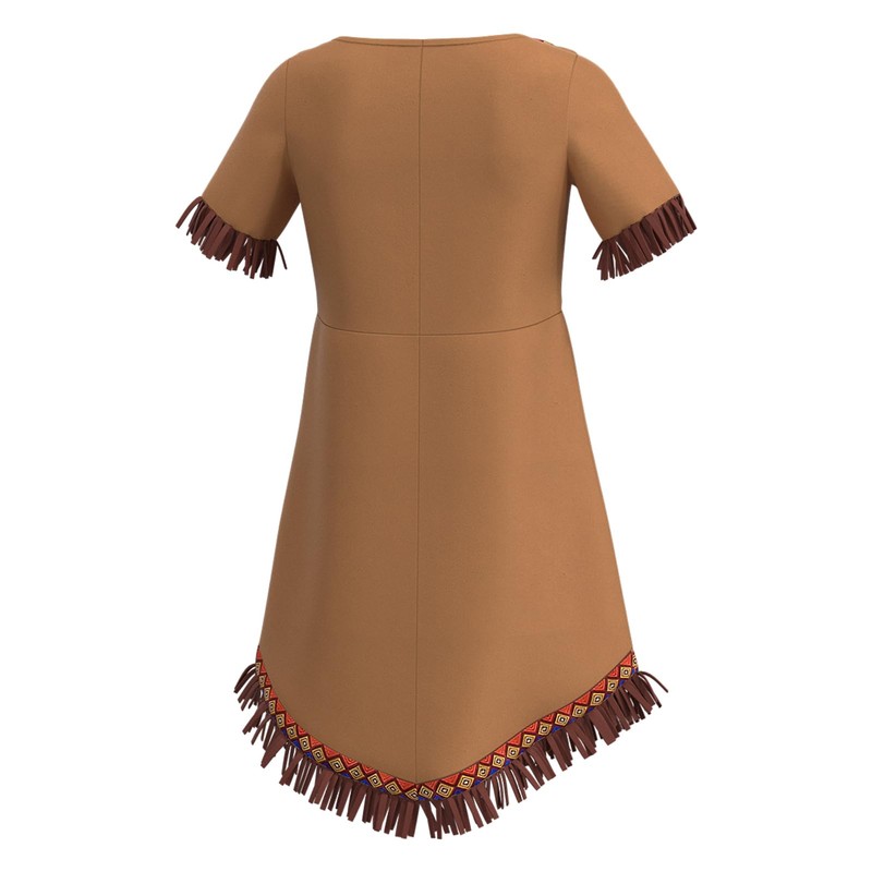 Native American Costume for Children, Girls, Home Indian Cosplay Outfit