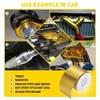 Unbranded 2" 33ft Gold Intake Heat Reflective Tape Wrap High