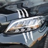HUWANDE 4Pcs Car Stickers Vinyl Claw Marks Decals for Men,Car