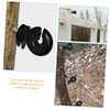 CAXUSD 50pcs Electric Fence Insulators Screw in Ring Insulator for