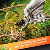 GRÜNTEK SILVERCUT Professional Bypass Secateurs Pruning Garden Shear 230mm, Blade