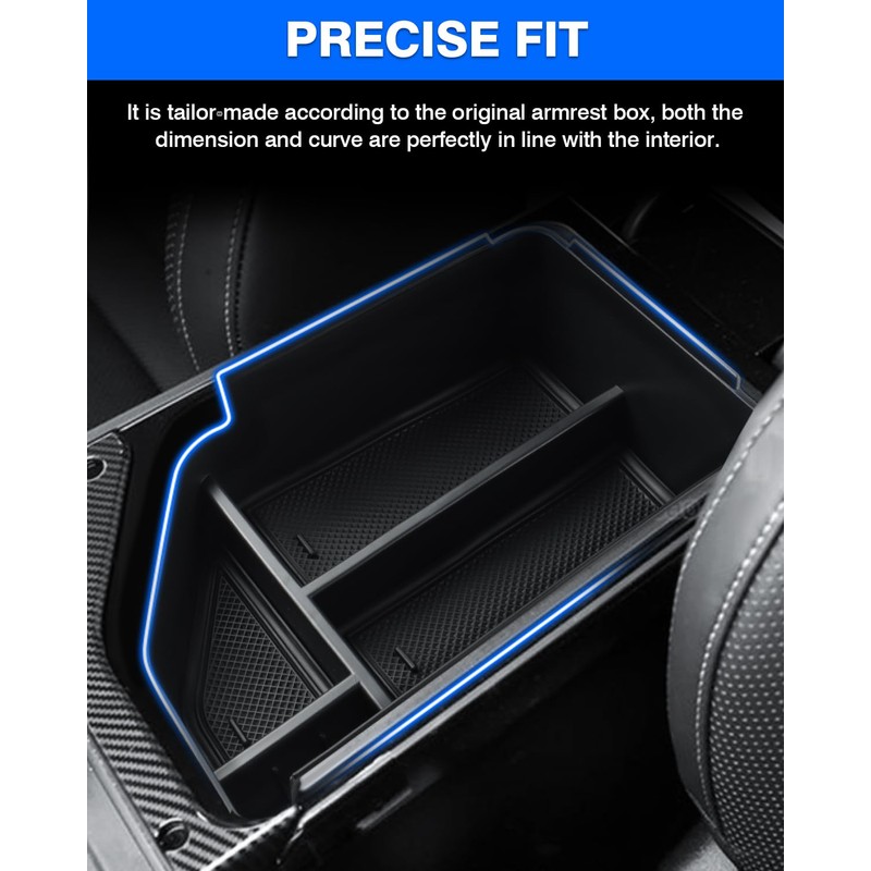 Autorder Center Console Organizer for 2022 2023 2024 2025 Kia