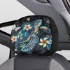 WUYOJUXA 2 Pcs Sea Turtle Seat Headrest Cover Set Universal