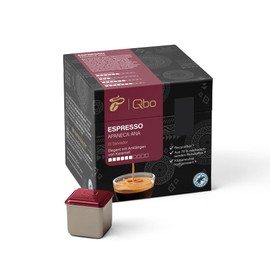 Tchibo Qbo Espresso Apaneca Ana Premium Coffee Capsules, Pack of 27 (Espresso, Intensity 5/10, Elegant with Caramel Note), Sustainable, Made from 70% Renewable Raw Materials & Climate Neutral