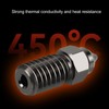 3Pcs Hardened Steel Nozzle High Speed 1.75MM 0.4mm for ENDER