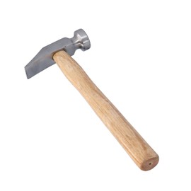 25 cm Shoe Top Hammer All-Steel Hammer with Pine Wood Handle for Shoe Repair