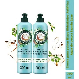 Set 2 Cremas Para Peinar Herbal Essences Rizos Anti-frizz