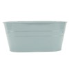 Hanging Flower Planter Iron Bucket Flower Pot Holder with Detachable