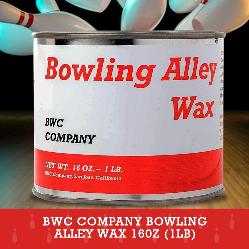 BWC Company, Bowling Alley Wax, Clear Paste, 16 oz. Can