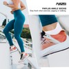 PAPLUS Compression Running Socks Women (6 Pairs), Ankle Athletic Socks