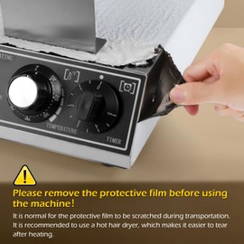 Dyna-Living Bubble Waffle Maker Commercial Double-head Egg Puff Waffle Maker, 1400W & 1400W Non-stick Hong Kong Bubble Waffle Machine, 180° Rotating, Non-stick Coating, Dual Temperature Control