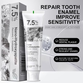 GMaxit 7.5% Hydroxyapatite Toothpaste for Advanced Enamel Protection,Appropriate for Sensitive Teeth,Gentle and Effective Formula,Fresh Mint,4.23 oz