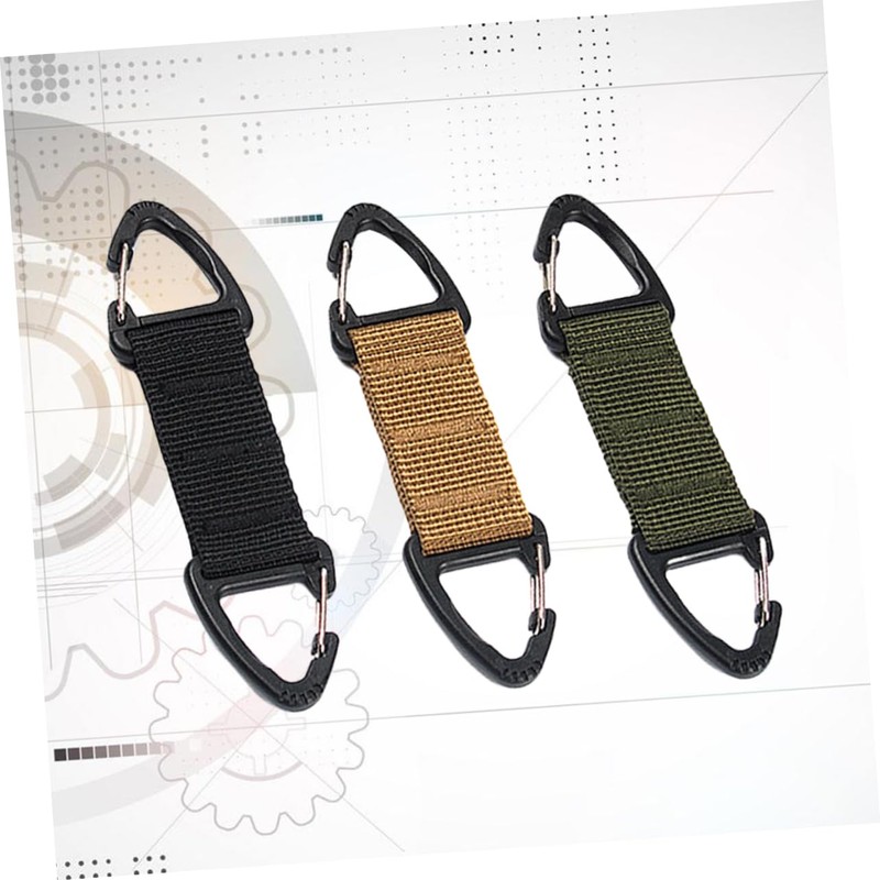 ORFOFE 3pcs Mask Extension Hook Durable Slip Nylon Buckle for