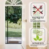 CHIYUNS Reversible Left Right Side Opening Screen Door Mesh Magnetic