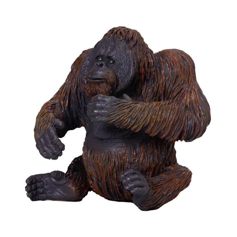 MOJO Orangutan Wildlife Model Animal Toy Figure for Play and