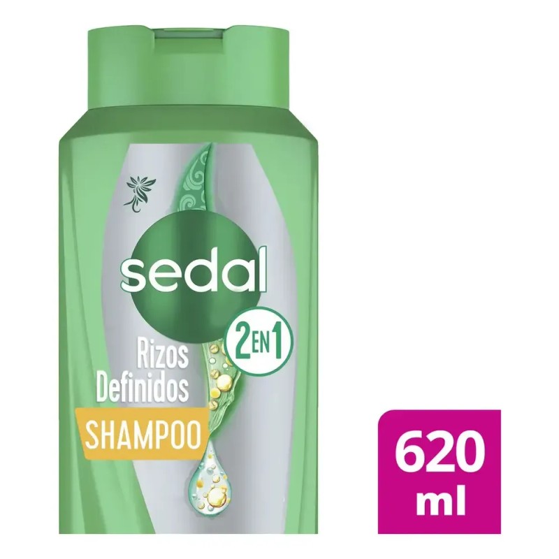 Shampoo Sedal 2 en 1 Rizos Definidos 650ml