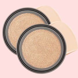 Luna Blur Cover Cushion Refill 12g, No. 1 Vanilla, 2 pieces / 루나 블러 커버 쿠션 리필 12g, 1호 바닐라, 2개