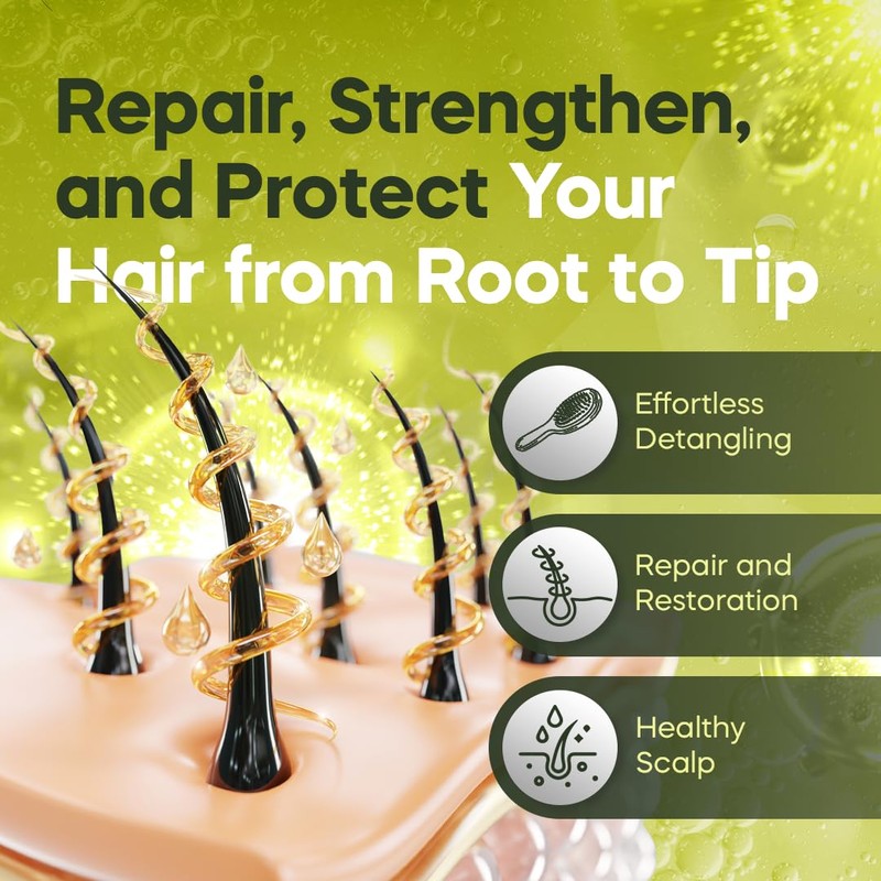 Dominican Magic Avocado Detangler Shampoo & Conditioner – 1-Gallon Duo