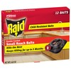 Raid Double Control Small Roach Baits, Child Resistant, For Indoor