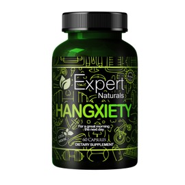 Expert Naturals Hangxiety - Hangover Supplements 60count All Natural Ingredients
