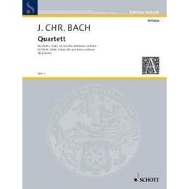 Quartet G major: violin, viola, cello and piano (harpsichord).
