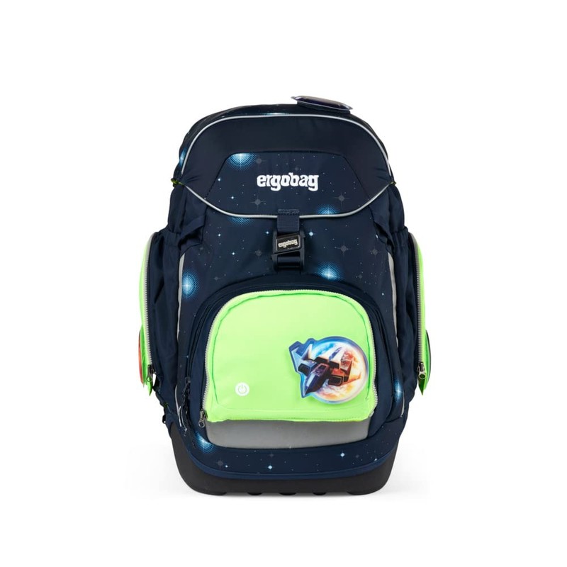 ergobag Fluo LED Zip Set LED, Visibility Zippie, for Pack,