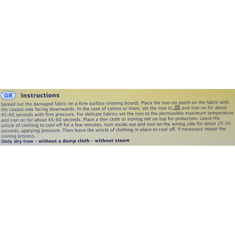 Kleiber Iron On Denim Jean Heart Shaped-Dark Blue-2 Patches