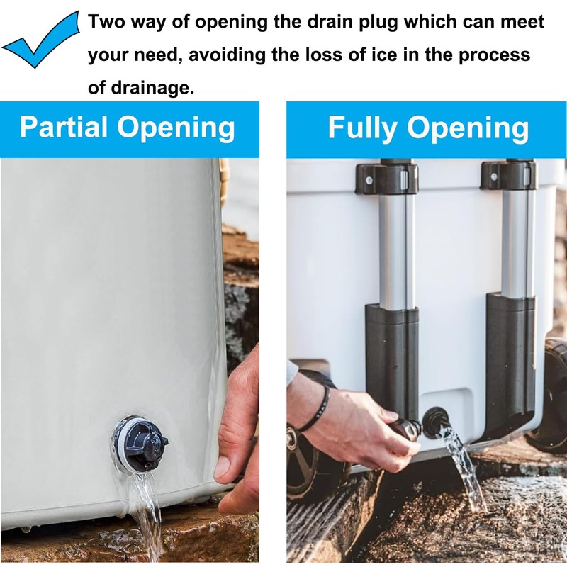 Cooler Drain Plugs Replacement for YETI Cooler, Drain Plug Cooler
