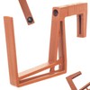 KADAX Plastic Balcony Box Holder, Flower Box Holder, No Drilling,