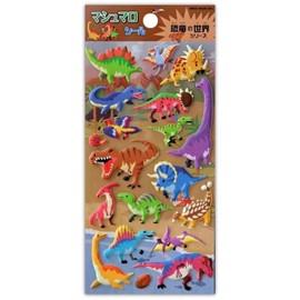 Mind Wave CUTE DINOSAUR STICKERS Puffy Sticker Sheet Craft Kids Scrapbook Animal NEW