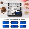 UNIWEIGH Milligram Scale 50g/0.001g High Precision,Digital mg Scale with LCD/Tare,6