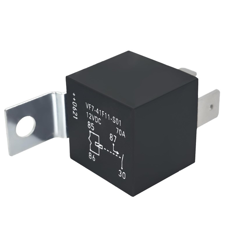 VF7-41F11-S01 Automotive Relay - 12V 70A SPST-NO Mini-ISO Relay with
