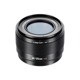 7artisans AF 25mm F1.8 E APS-C for E Mount Lens, STM Auto Focus Prime Lens with Eye Detection, Wide-Angle, for Environmental Narratives and Street Photography
