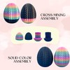 2PCS Egg Shaped Cash Maze Puzzle Gift Box - Creative