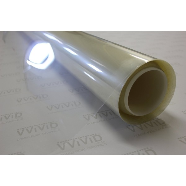 VViViD Clear Protective 8mil Shatterproof Security Window Vinyl Film Roll (60 Inch x 6.5ft)