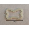 InstaPetTags Custom Bone Shaped Pet Id Dog Tag Silencer, Glows