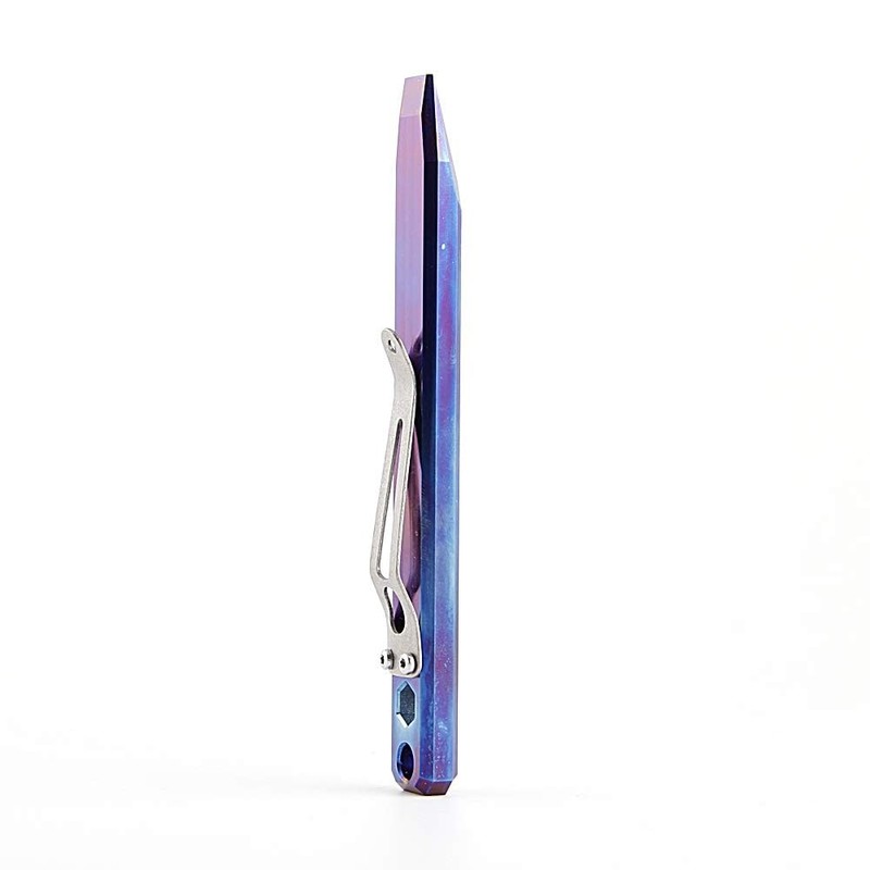 Hamans Pry-Bar Titanium Multi Tool with Clip, 3 in 1