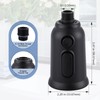 ALEASHA Pull Down Kitchen Faucet Spray Head Replacement, 3-Function Kitchen
