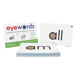 Multisensory Sight Word Cards, Set #2, Words 51-100