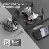 DEERC D20 Silver Mini Drone with 720P HD FPV Camera