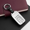 ZSPD Compatible with Acura Key Fob Cover Silver TPU Protector