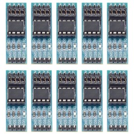 10pcs AT24C01 AT24C02 AT24C04 AT24C08 AT24C16 AT24C32 AT24C64 AT24C128 AT24C256 EEPROM Memory Module (AT24C256)