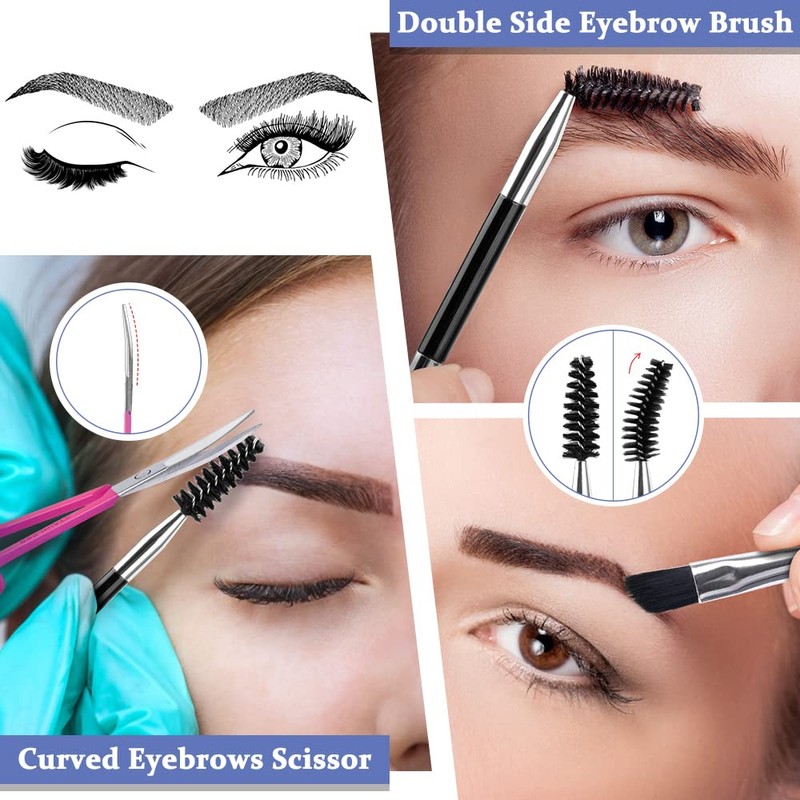 TsMADDTs Eyebrow Tweezer Set, TsMADDTs 6PCS Tweezers Set for Women,