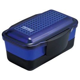 Komori Resin Dome 2-Tier Lunch Box 850 Fly Height Blue