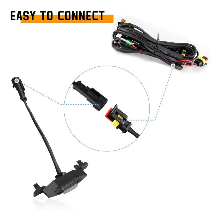Upgraded 4 PCS Led Grill Lights Compatible with Toyota 4Runner