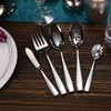 KEAWELL Premium 20/45/65 Piece Louis Silverware Set, 18/10 Stainless Steel,