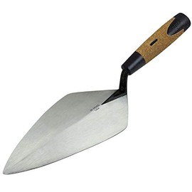 W. Rose RO112-10LK 10" Limber Wide London Brick Trowel w/Cork Handle