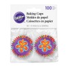 Wilton tazas de hornear, Mini, verano hibisco, 100-Pack